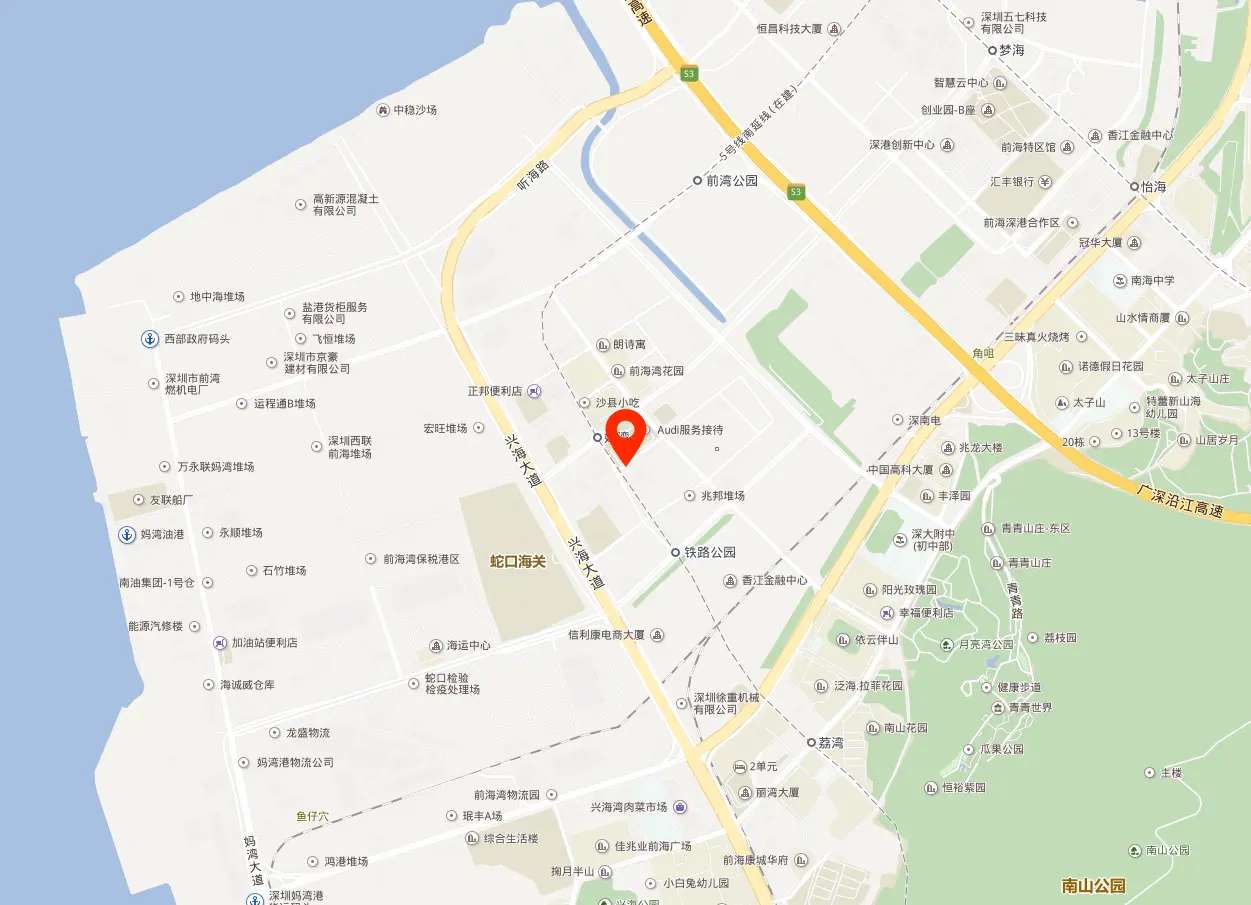 深圳自贸时代中心地图位置